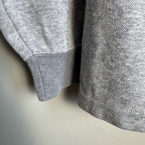 Lands' End Women's Sweater Long Sleeve Fair Isle Turtle Neck Lightweight Gray XL - Picture 2 of 13